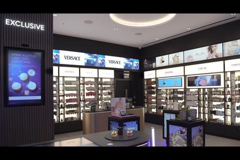 Fragrance Shop Oxford Street interior 2